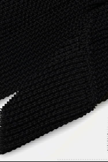 Kulicha Needles Needles Watch Cap Ribbed Knit Beanie Čierna | RW056, 2