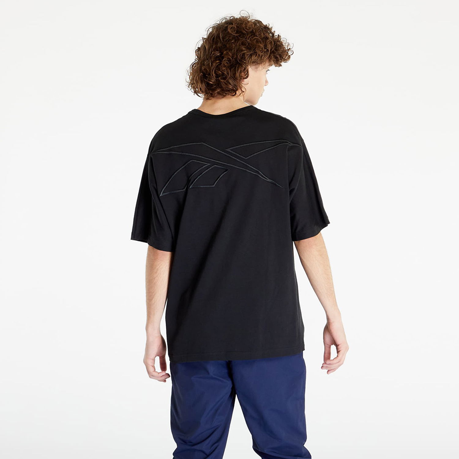 Tričko Reebok Basketball Heavyweight Short Sleeve Pocket Tee Čierna | HU2012, 0