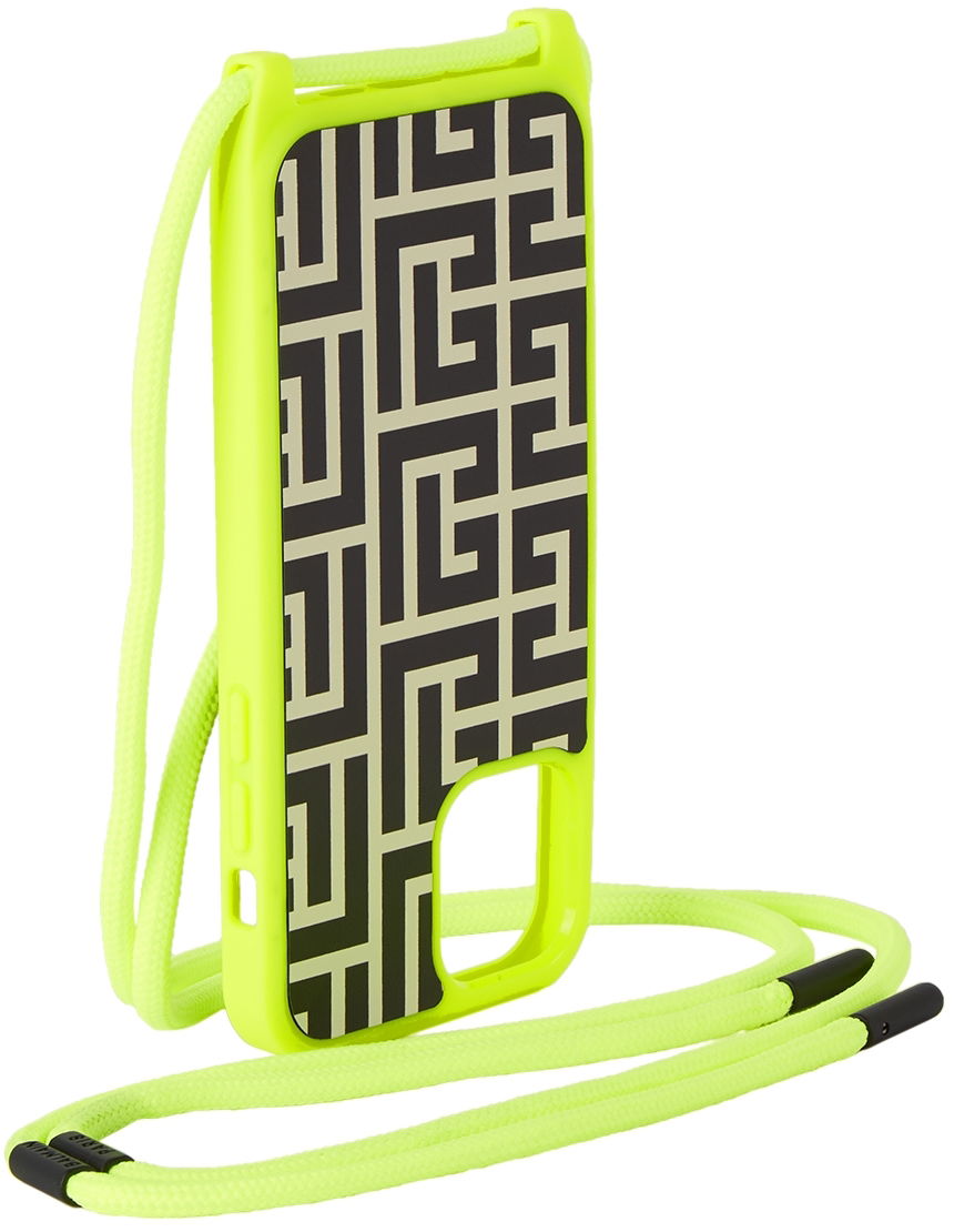 Balmain Logo Crossbody iPhone 12 Case