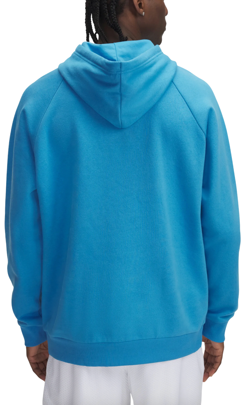 Mikina Under Armour Rival Fleece Logo HD Hoodie Tyrkysová | 1379758-452, 1