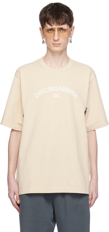 Tričko Dolce & Gabbana Men's Number Logo T-Shirt Čierna | G8PN9TG7M3K-N0000, 4