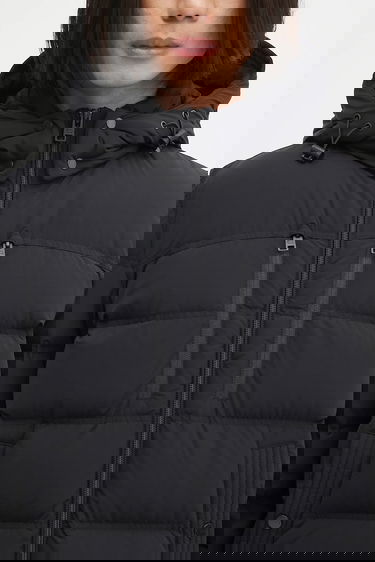 Prešívaná bunda WOOLRICH Woolrich Matt Stretch Puffer Jacket Čierna | CFWOOU2088MRUT3107, 4
