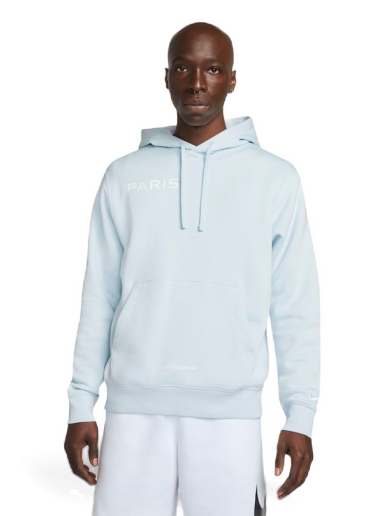 Mikina Nike Paris Saint-Germain Club Fleece Pullover Hoodie Modrá | DO6289-471