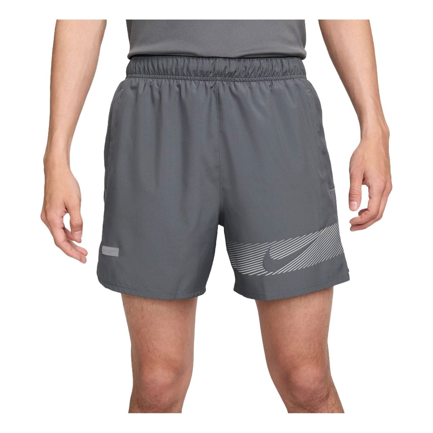 Šortky Nike Challenger Flash Running Shorts Šedá | FN3049-068, 0