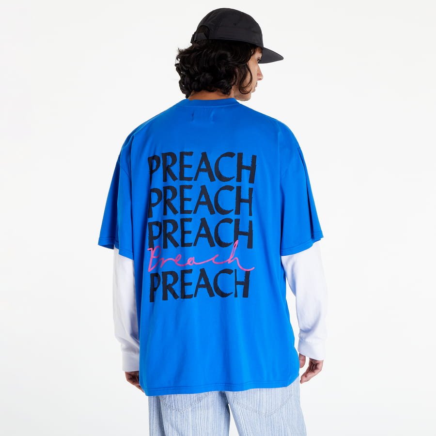 PREACH Logo Wording T-Shirt GOTS