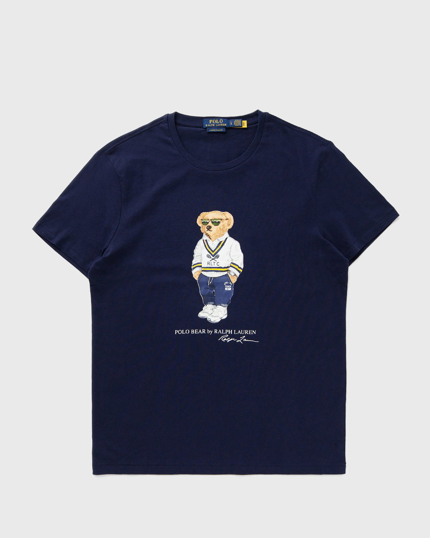 Tričko Polo by Ralph Lauren Ralph Lauren Slim Fit Polo Bear Graphic Tee XXL Navy | 710973137003, 0