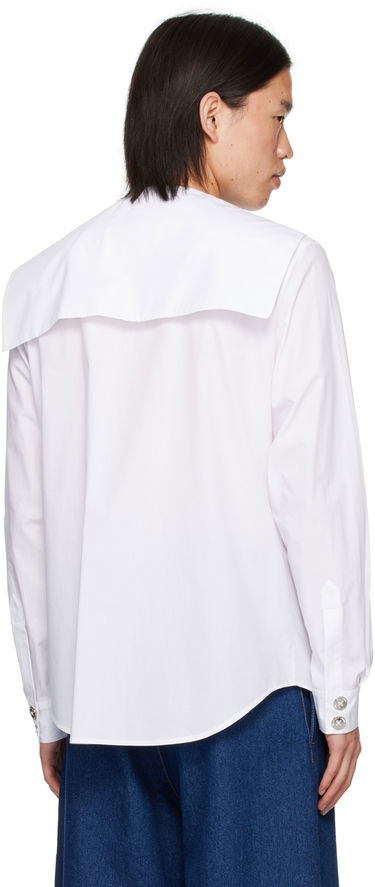 Košeľa Chopova Lowena Chopova Lowena Ossel Button-Up Shirt Biela | 2241, 2