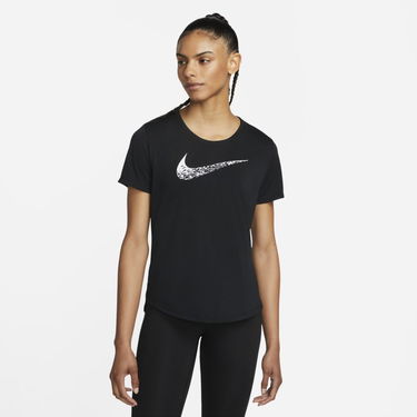 Tričko Nike Swoosh Run Čierna | dm7777-010, 0
