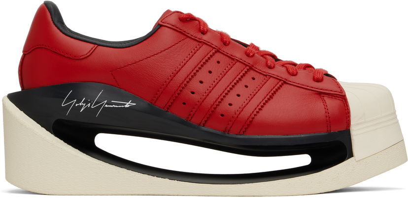 Tenisky a topánky Y-3 Y-3 Gendo Superstar Červená | JQ4958
