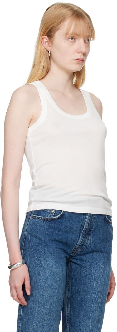 Tielko Anine Bing Off-White Brine Tank Top Biela | A-08-0419-100, 1