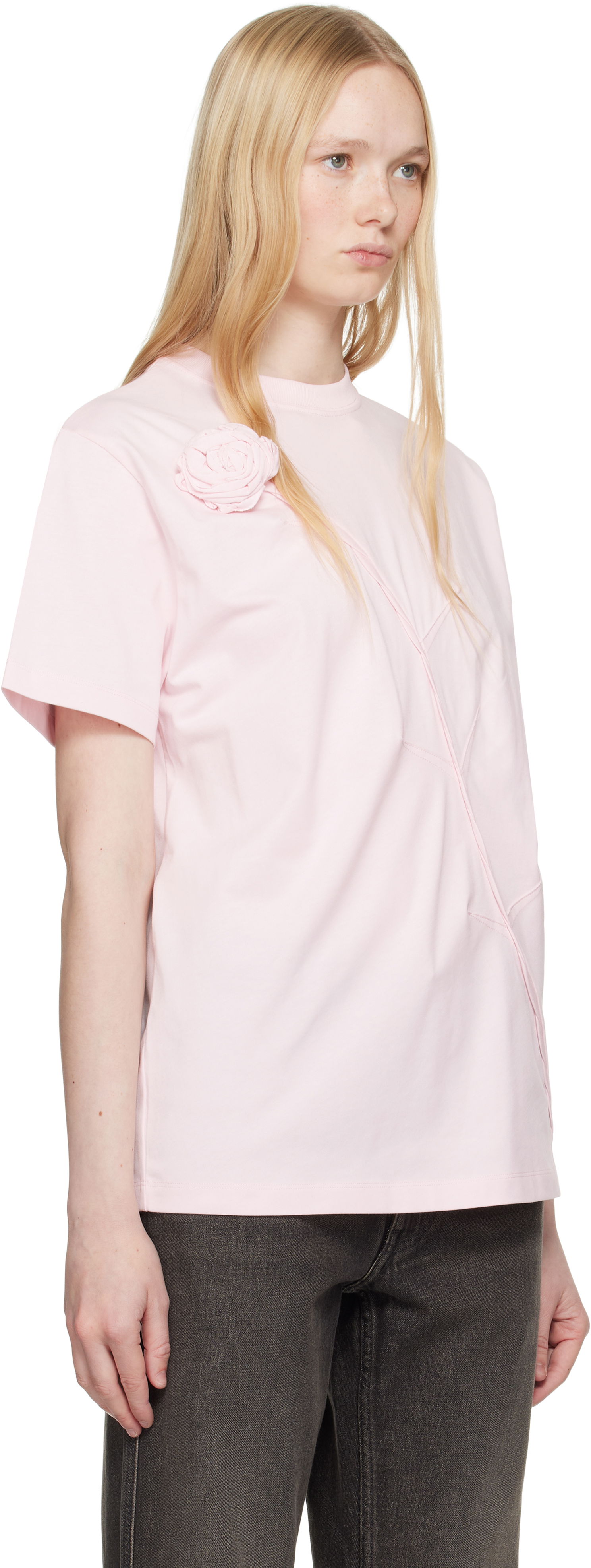 Tričko Coperni Coperni Disney Rose T-Shirt Ružová | DJS131F5028, 1