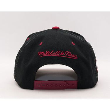 Šiltovka Mitchell & Ness Overbite Pro Snapback Miami Heat Black Červená | HHSS7310-MHEYYPPPBLCK, 2