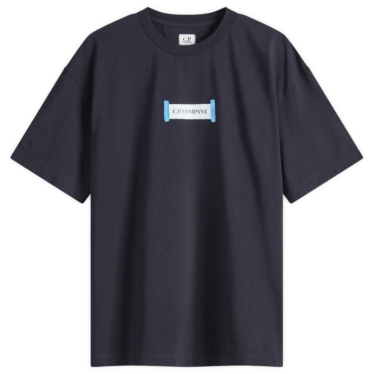 Tričko C.P. Company C.P. Company 30/1 Logos T-Shirt Navy | 18CMTS148A-006586W-888, 1