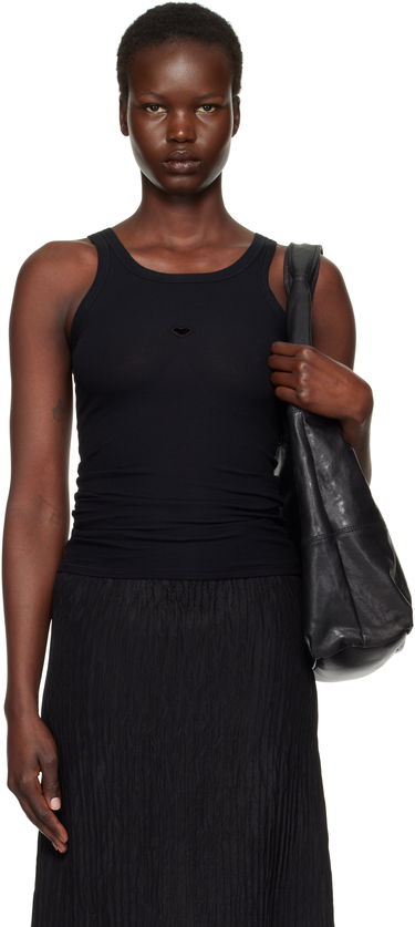 Tielko Baserange Heart Tank Top Čierna | TOHT-RB-000, 0