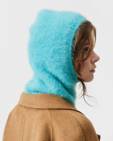 Kulicha American Vintage Vintage Fuzzy Balaclava Tyrkysová | BYM22AH24-PISCINE, 1