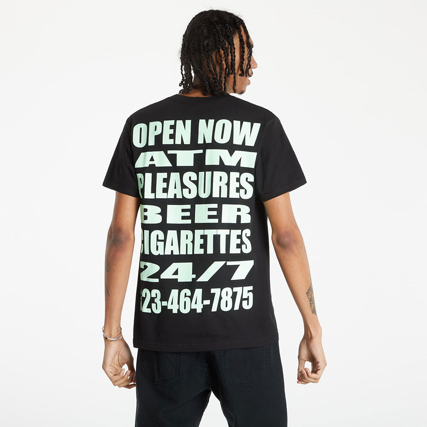 Tričko Pleasures Liquor T-Shirt Čierna | P22SP048 Black, 0
