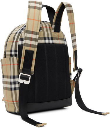 Batoh Burberry Burberry Check Backpack Béžová | 8108445, 2