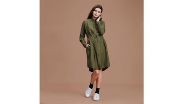Šaty Makia Aava Dress Zelené | W75007_721, 3