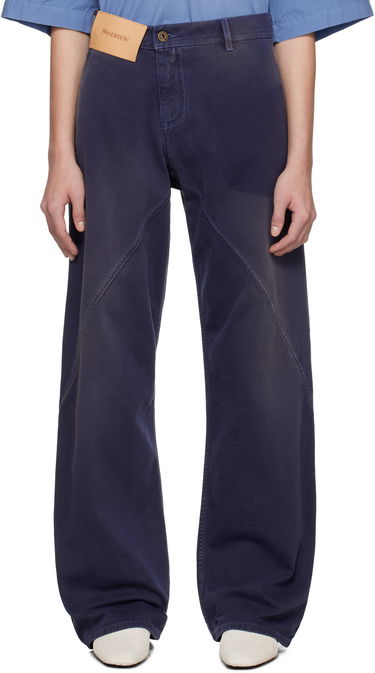 Nohavice JW Anderson JW Anderson Twisted Workwear Jeans Modrá | DT0115-PG1522, 0