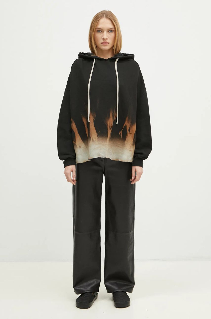 Crater Patterned Hoodie