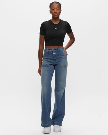 Crop Top Nike Essential Slim Crop Swoosh Tee Čierna | FB2873-010, 3