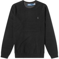 Mikina Polo by Ralph Lauren Polo Ralph Lauren Lambswool Crew Knit Polo Čierna | 710876714003, 1