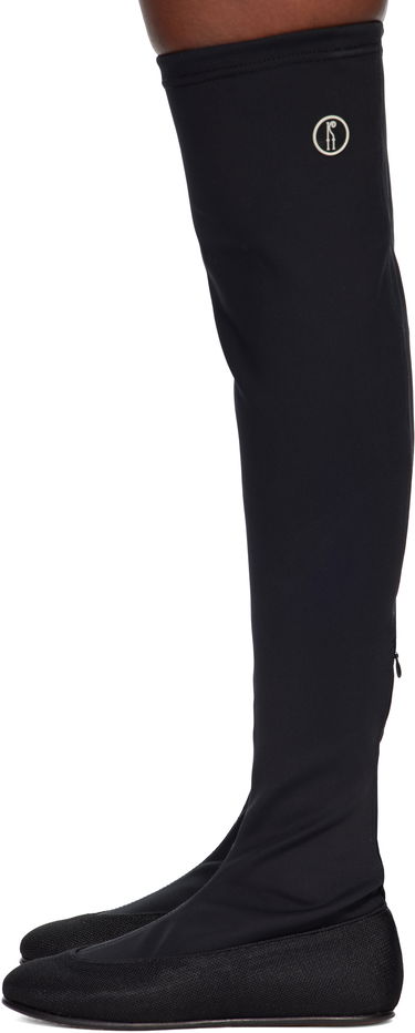 Tenisky a topánky KIKO KOSTADINOV Kiko Kostadinov Proxima Ballerina Tabi Tall Boots Čierna | KKWAW25FT05-199, 2