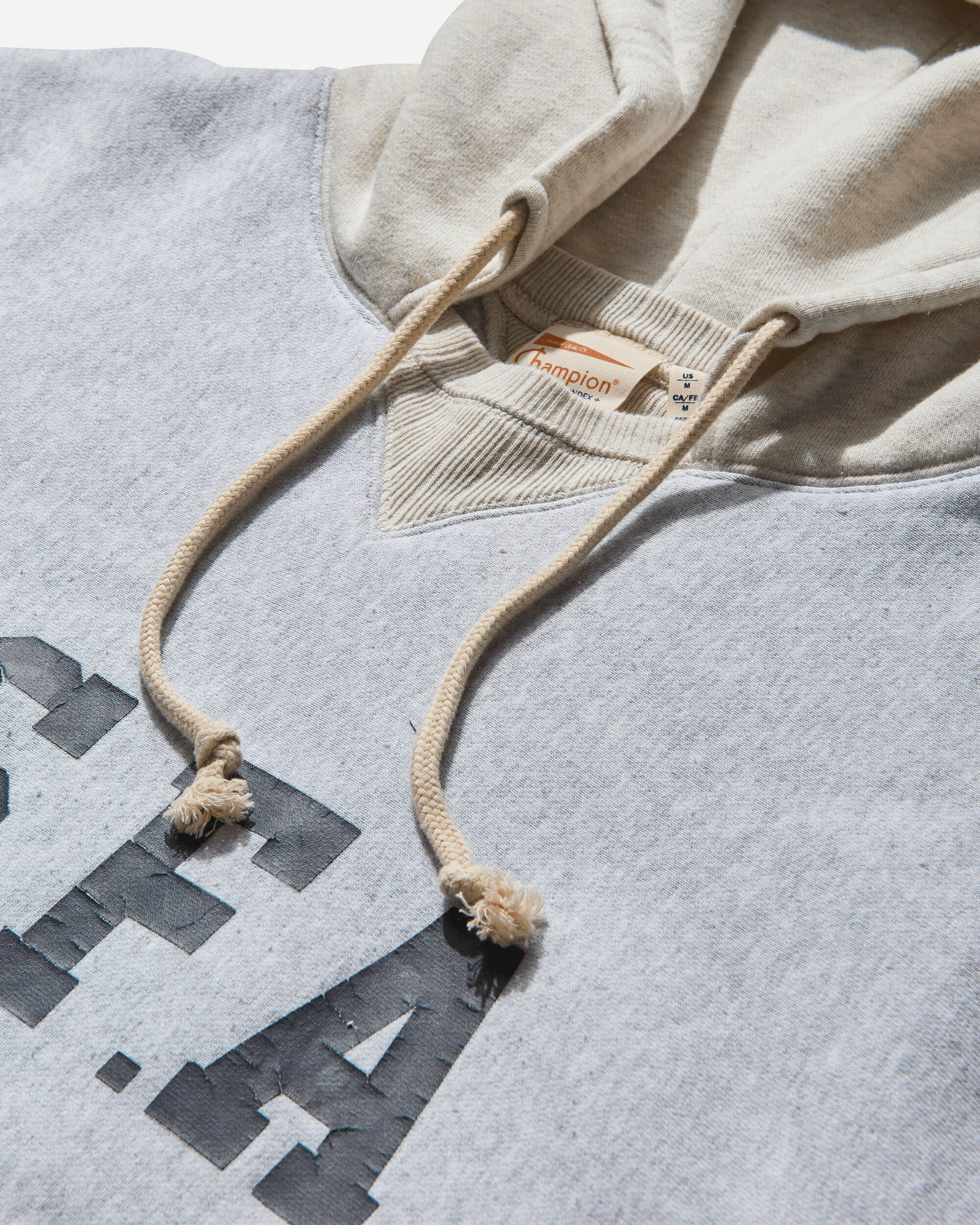 Hoodie Oatmeal / Heather Grey