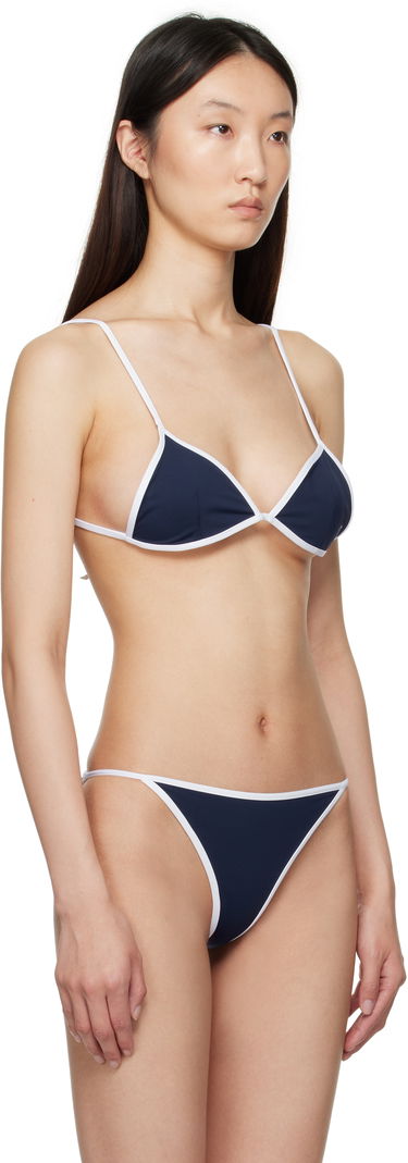 Plavky Sporty & Rich Sporty & Rich Kate Bikini Top Navy | SM004620302BL106, 1