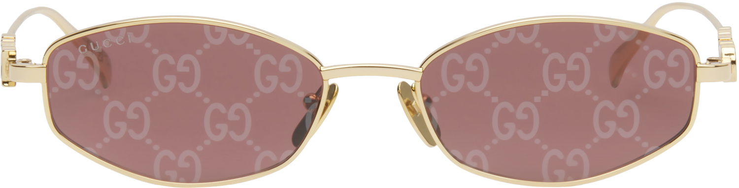 Slnečné okuliare Gucci Gucci Oval Frame Sunglasses Ružová | GG1802S-002, 0
