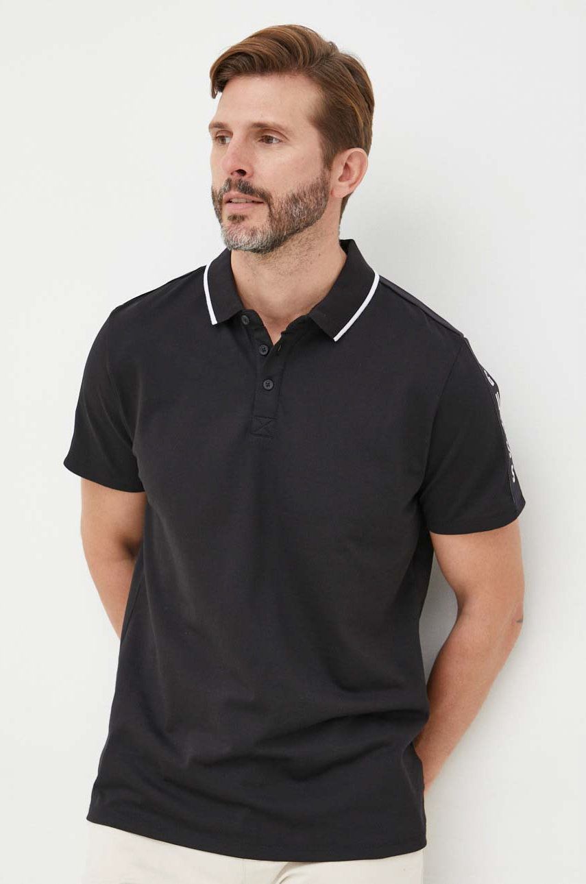 Polo tričko GUESS Polo Shirt Čierna | M2YP25.KARS0, 0