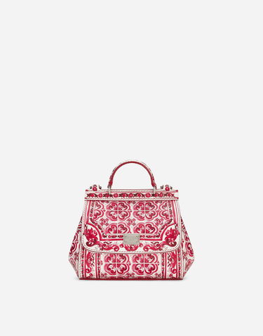 Kabelka Dolce & Gabbana Dolce & Gabbana Mini Sicily Handbag Červená | EB0003AC393HE3OB, 0