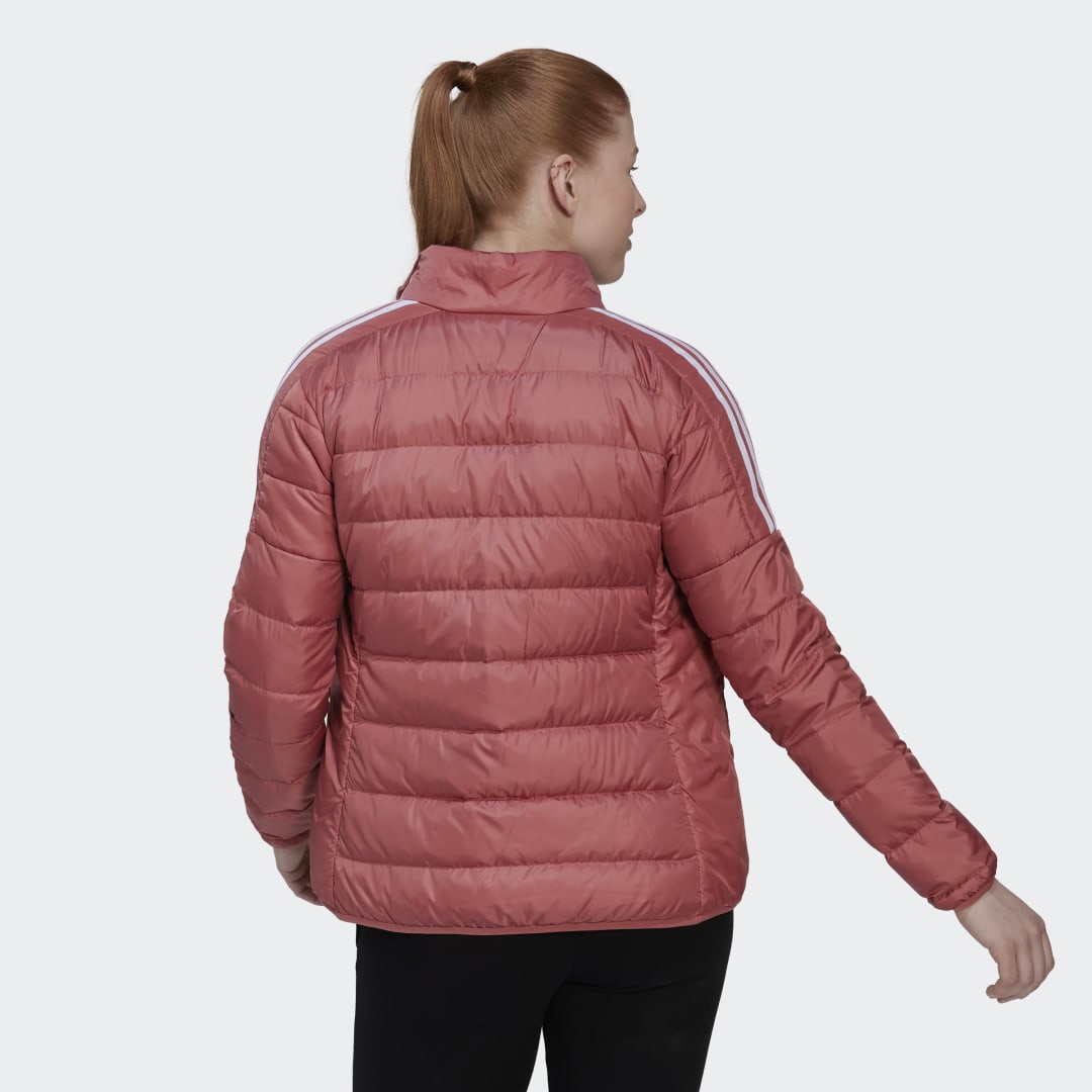 Prešívaná bunda adidas Originals Essentials Down Jacket Ružová | HK4663, 1