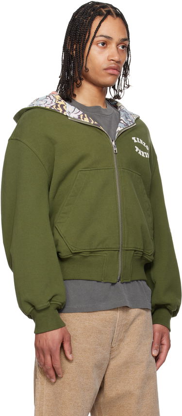 Mikina KENZO Kenzo Paris VERDY Edition Reversible Hoodie Zelené | FF55SW2514MT, 1