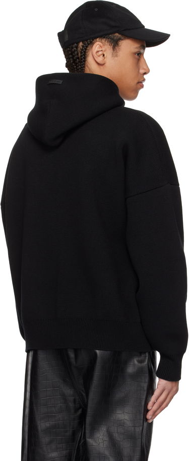 Sveter Fear of God Fear of God 'Eternal' Merino Knit Hoodie Čierna | FGE220-2031LAW, 2