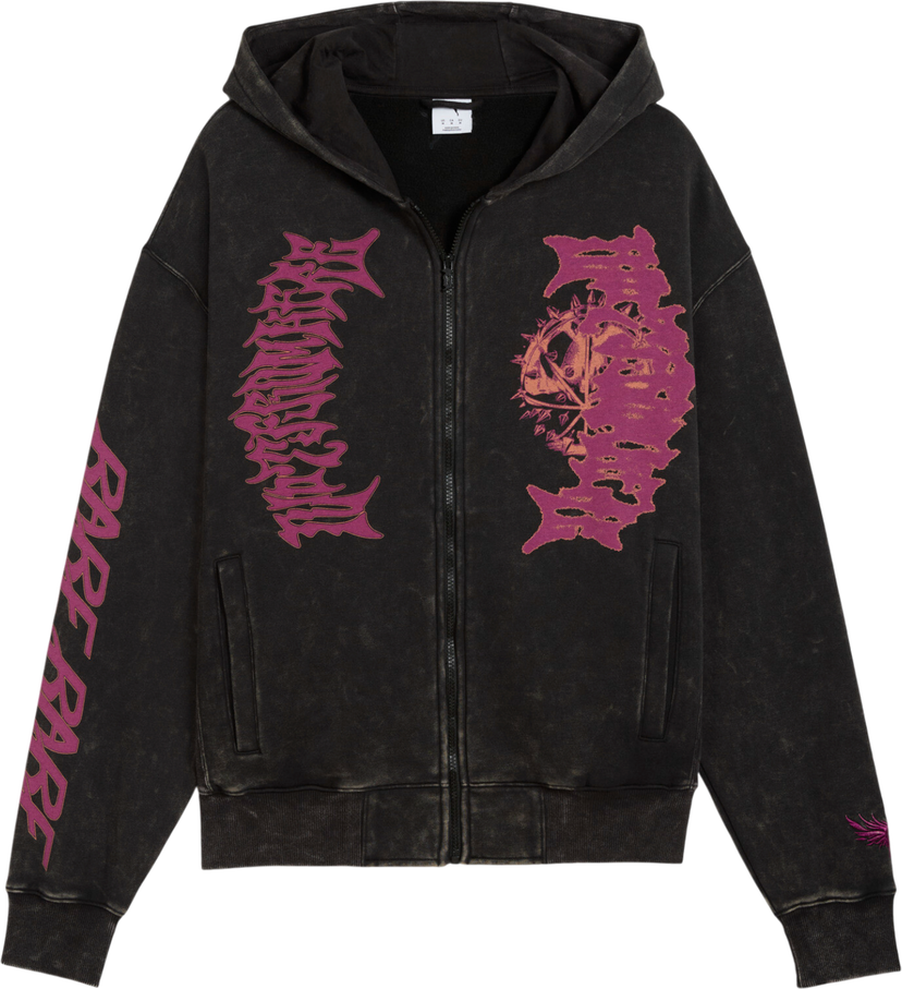 Mikina Puma Lamelo Supernova Washed Graphic Full-Zip Hooded Jacket Čierna | 632444-01