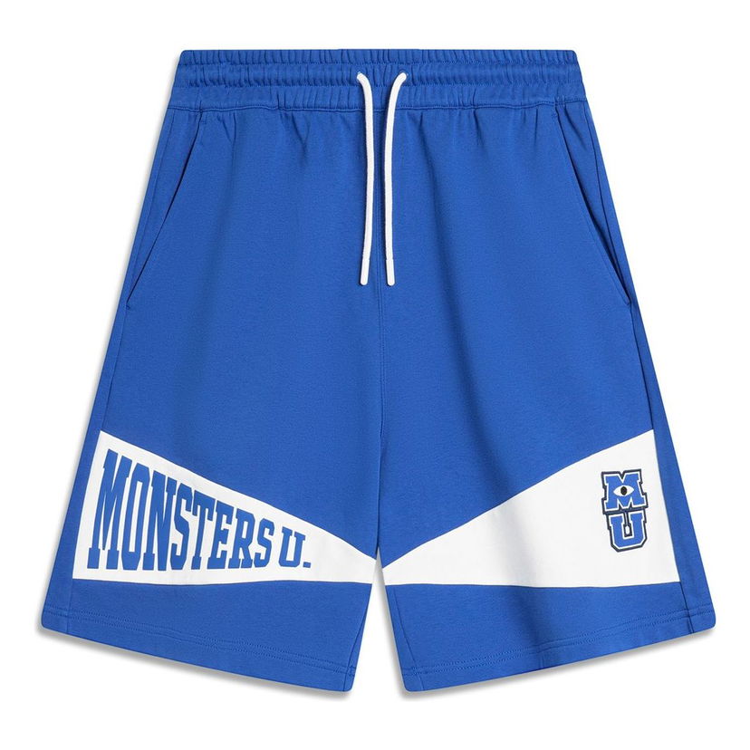 Šortky Li-Ning Disney Monsters University Graphic Shorts Modrá | AKSU489-1