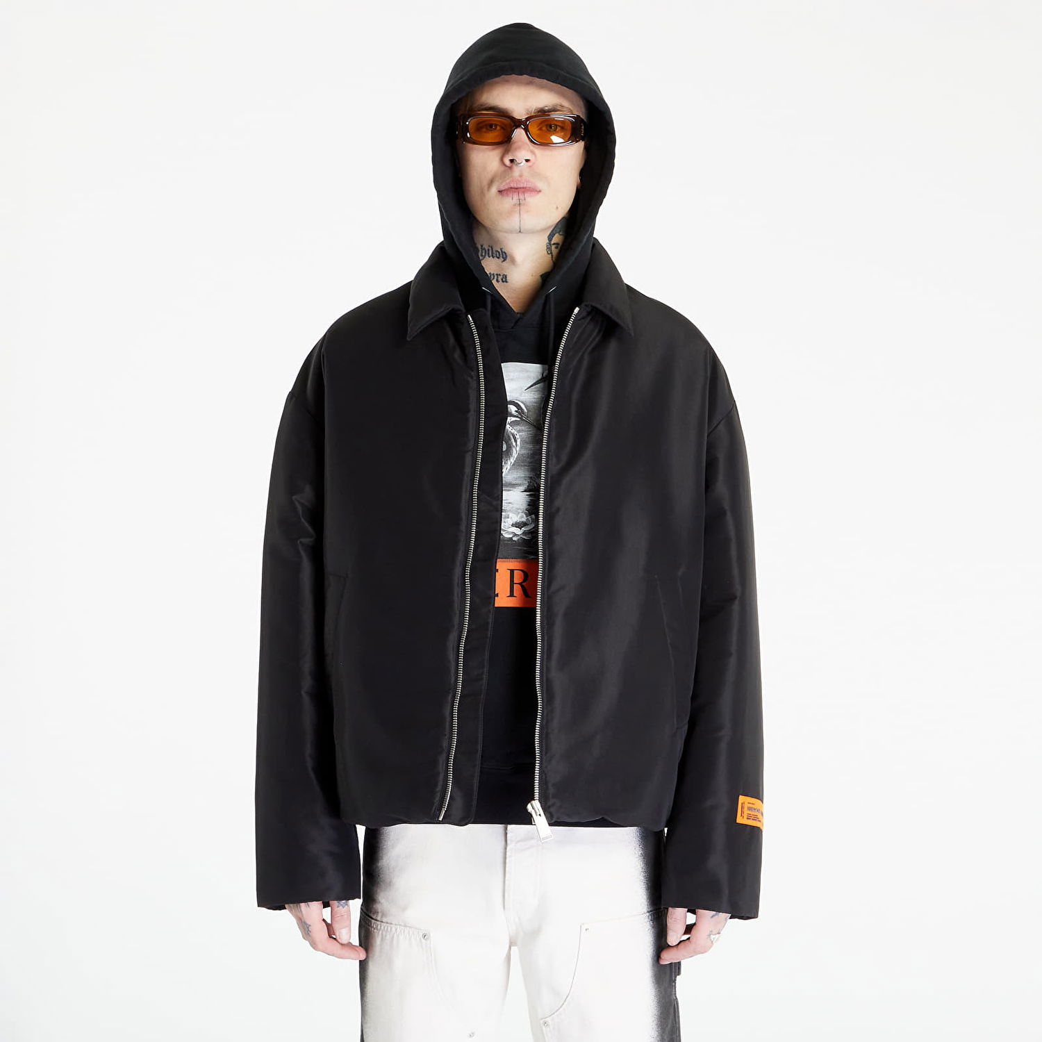 Bunda HERON PRESTON Ex-Ray Nylon Security Jacket Čierna | HMEA081S23FAB0011000, 0