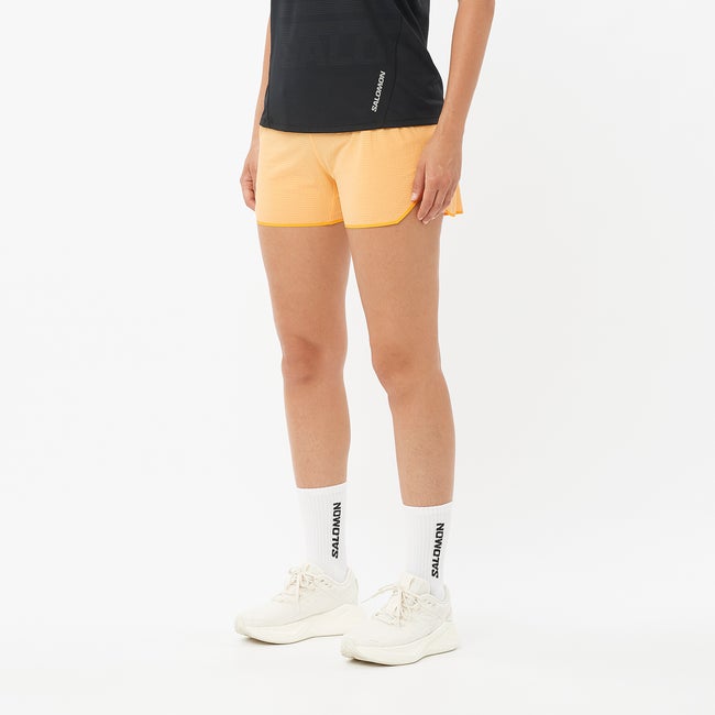 Šortky Salomon Sense Aero Shorts Oranžová | LC2437500, 0
