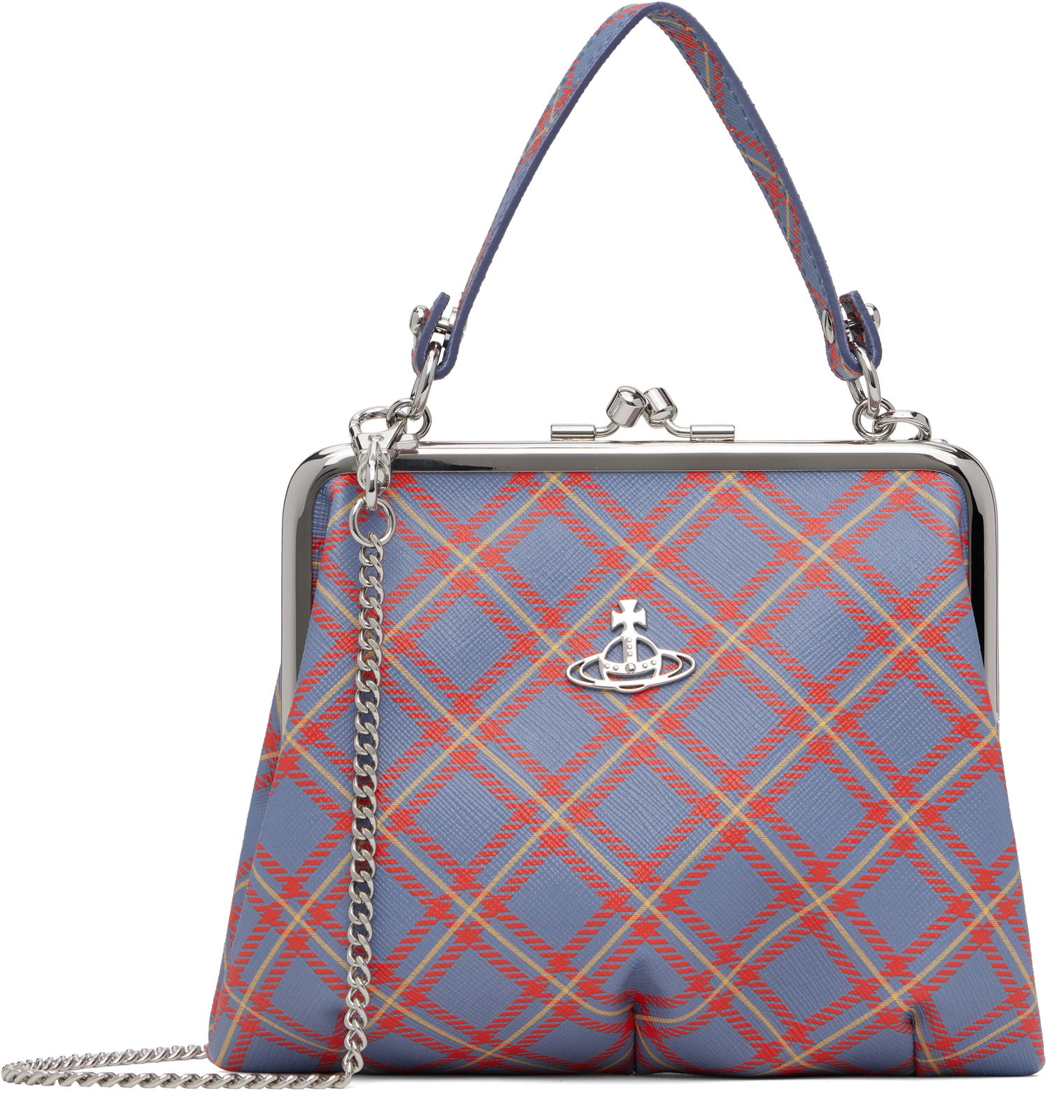 Kabelka Vivienne Westwood Vivienne Westwood Granny Frame Shoulder Bag Modrá | 4B010006W-S0022-, 0