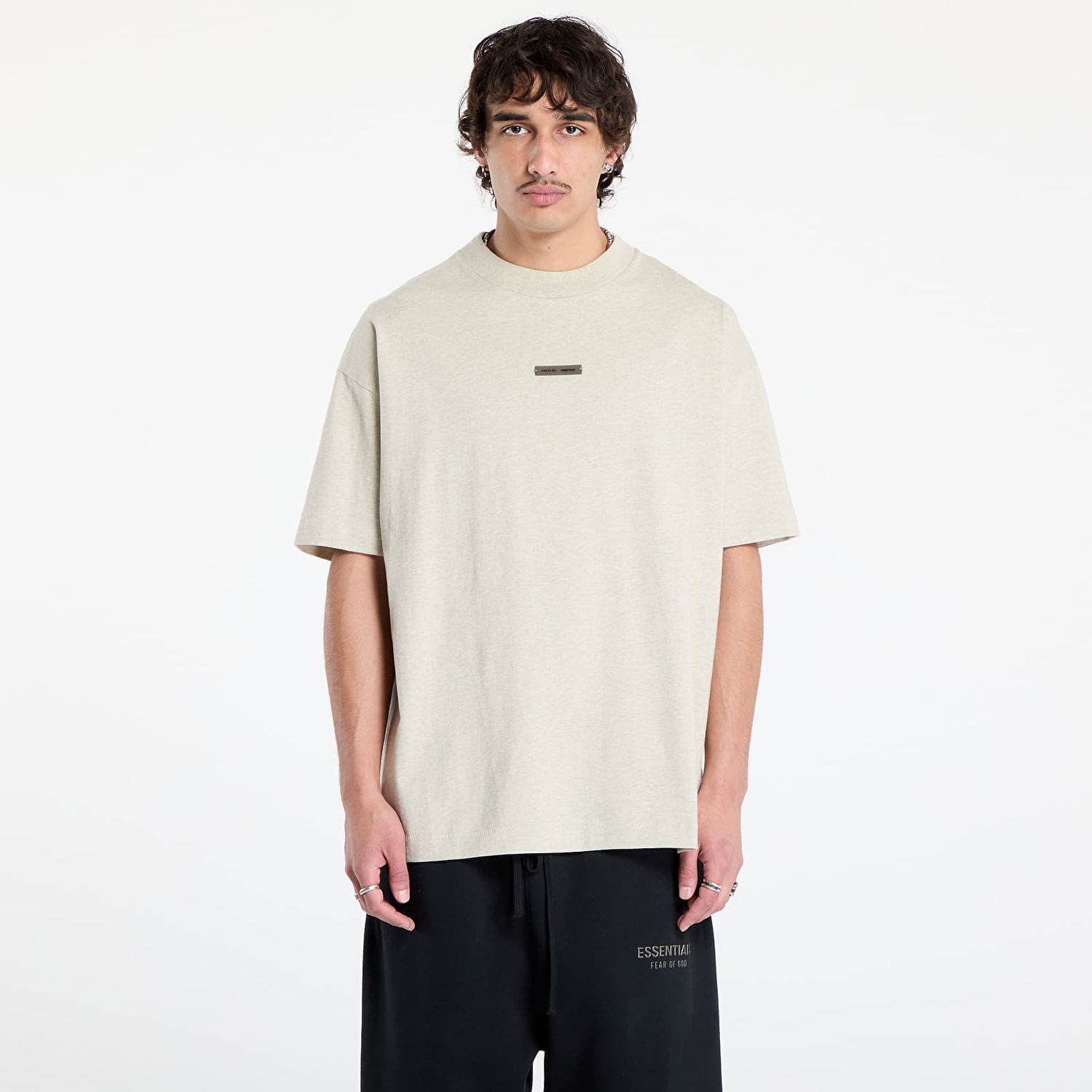 Tričko Fear of God Fear of God Essentials Classic Short Sleeve T-Shirt Béžová | 125SP254192F-969, 0