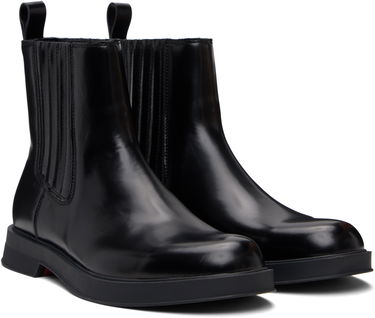 Tenisky a topánky BOSS Hugo Embossed-Logo Chelsea Boots Čierna | 50552567, 3