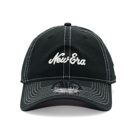 Šiltovka New Era Adjustable Contrast Stitch Baseball Cap Čierna | 60595289, 1