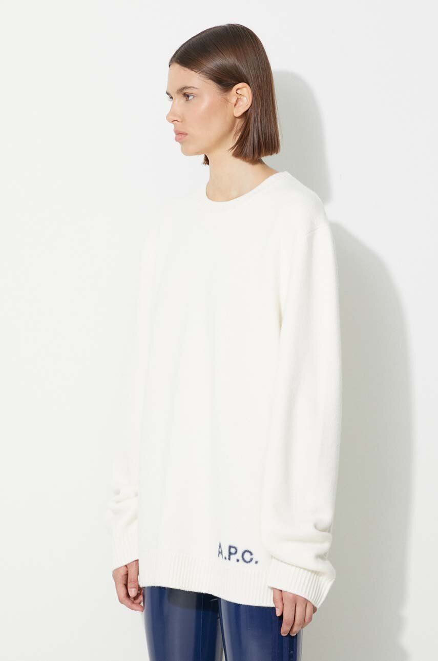 Sveter A.P.C. Sweater Biela | H23059, 0