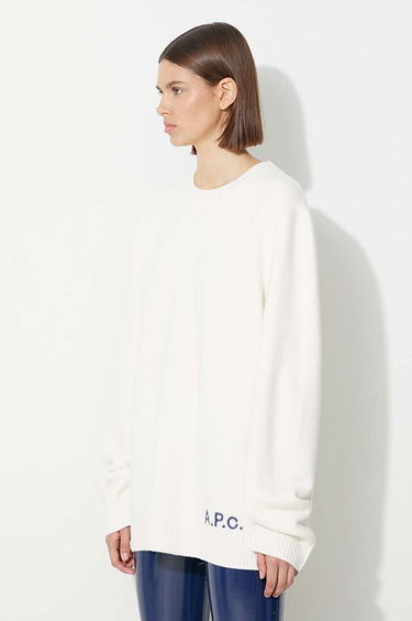 Sveter A.P.C. Sweater Biela | H23059, 0
