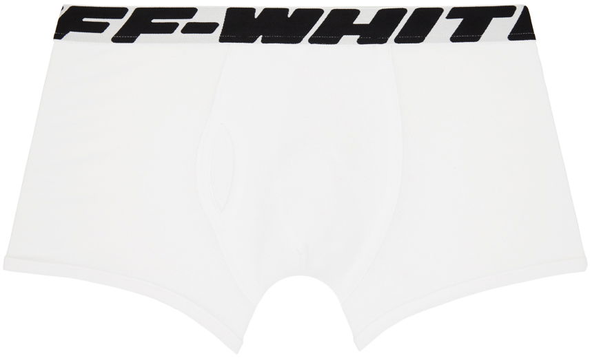 Boxerky Off-White Off-White Industrial Three-Pack Boxers Biela | OMUA001C99FAB0010110, 1