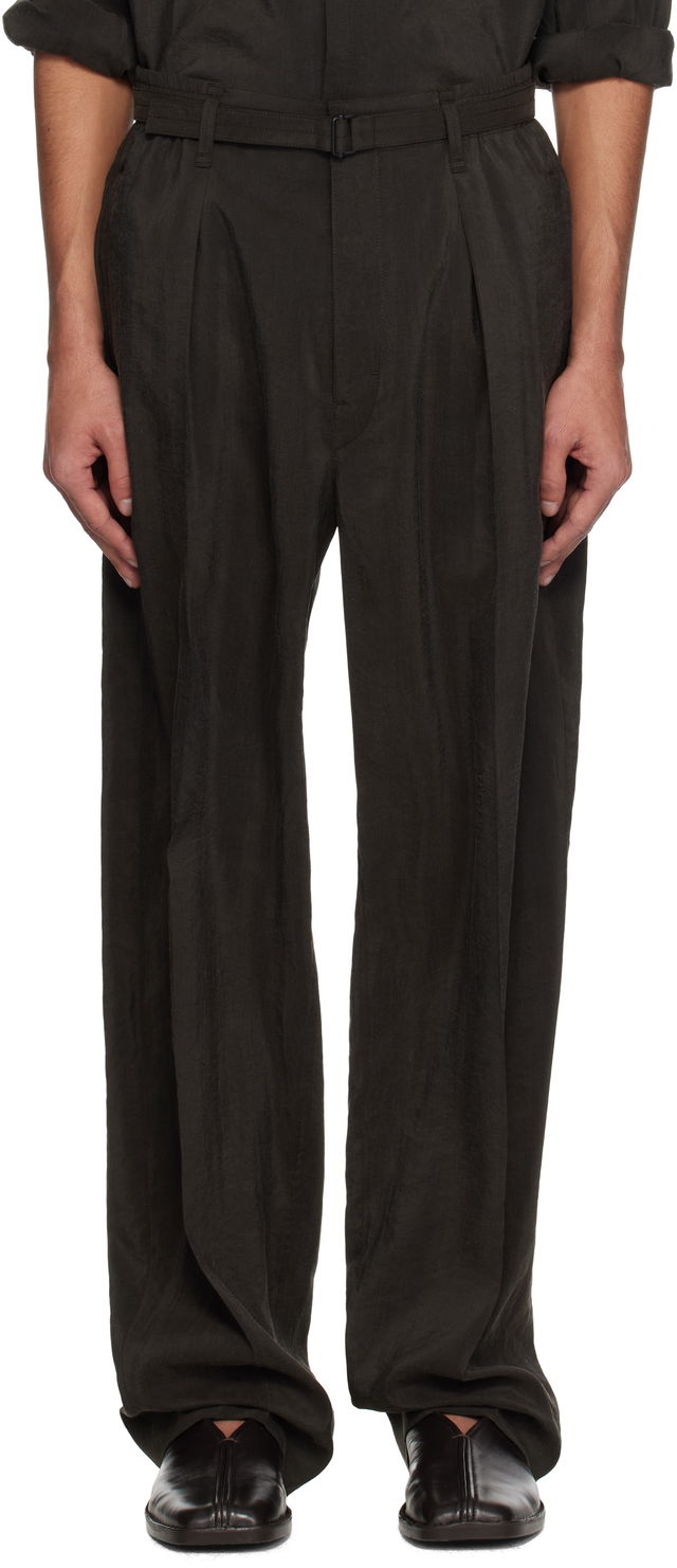 Lemaire Belted Relaxed Trousers