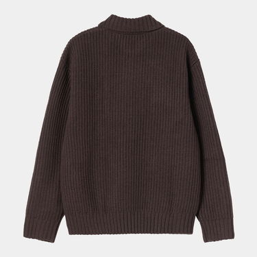 Bunda Carhartt WIP Carhartt WIP Chore Knit Jacket Hnedá | I035399_9, 1