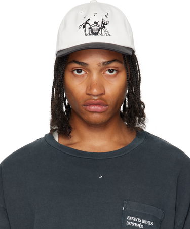 Šiltovka Enfants Riches Déprimés Enfants Riches Déprimés 6-Panel Secretary Cap Biela | 100-416, 0