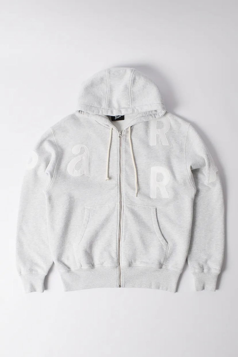 Mikina By Parra Parra Word Salad Full-Zip Hoodie Šedá | 54130